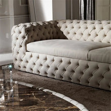 Load image into Gallery viewer, Leather New York Modern chesterfield Set