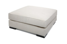 Load image into Gallery viewer, Fabric ottoman