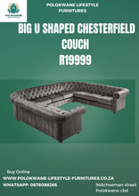 Load image into Gallery viewer, Big U shape chesterfield