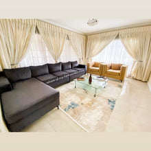 Load image into Gallery viewer, Velvet Big L shaped Couch