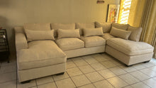 Load image into Gallery viewer, Brits U shaped couch
