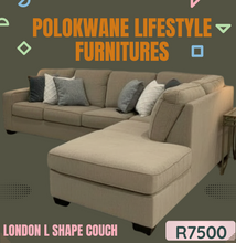 Load image into Gallery viewer, London L shaped couch