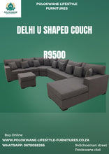 Load image into Gallery viewer, Delhi u shaped couch + ottoman
