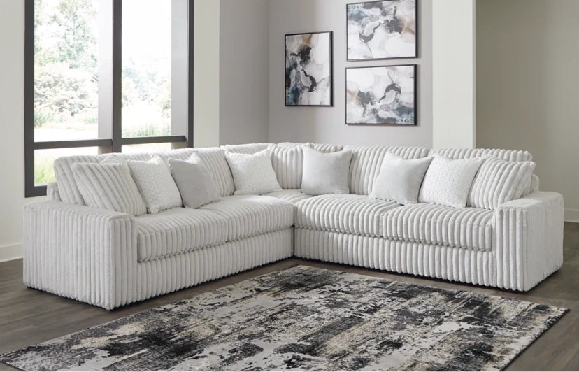 Fluffy Fur velvet Corner Couch