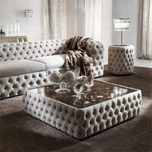 Load image into Gallery viewer, Leather New York Modern chesterfield Set
