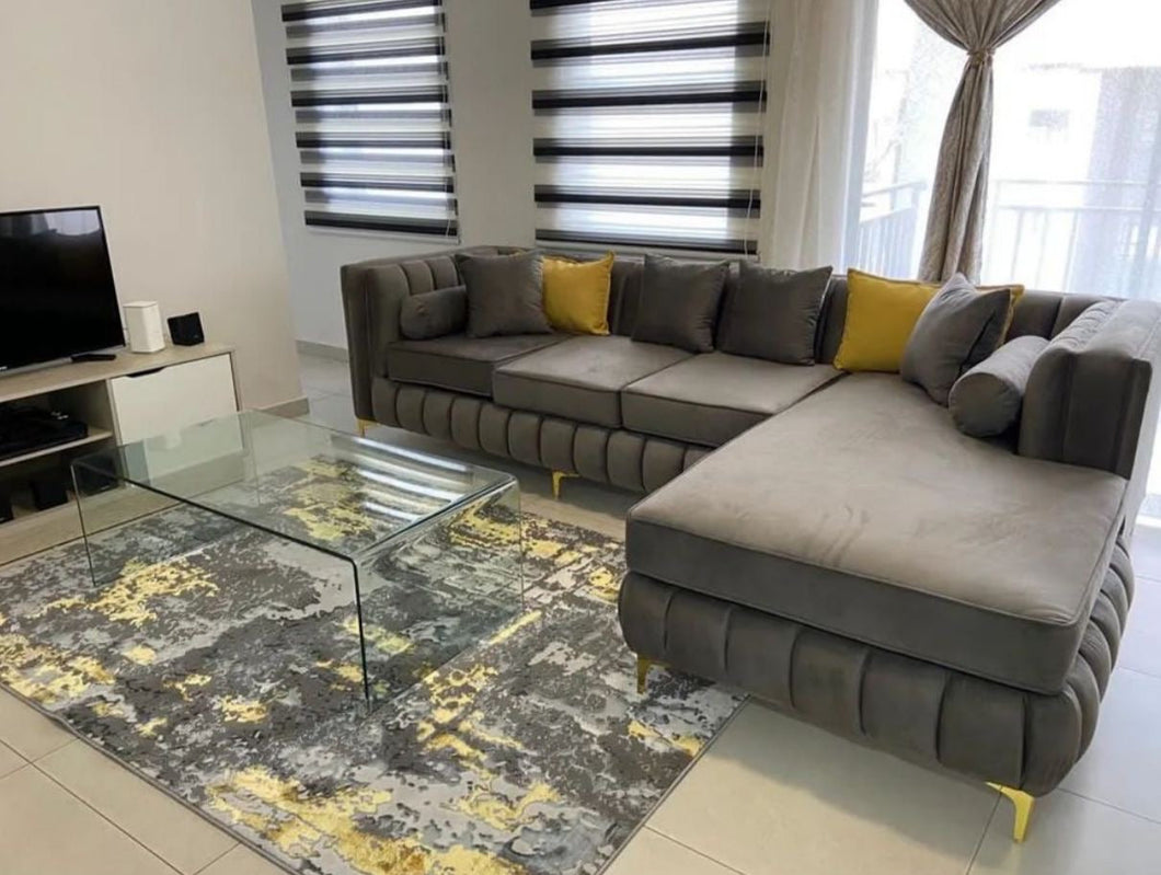 Panel L shaped Couch