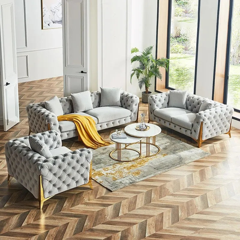 Tzaneen chesterfield set