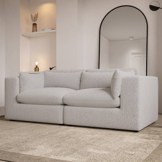 Leo Two seater boucle couch