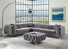 Load image into Gallery viewer, Kelsey corner couch plus ottoman
