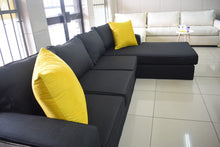 Load image into Gallery viewer, Lester Fabric L shaped couch
