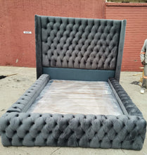 Load image into Gallery viewer, Queen Chesterfield Sleighbed

