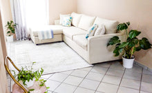 Load image into Gallery viewer, Thin Armed L-shaped Couch
