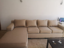Load image into Gallery viewer, Lester Fabric L shaped couch
