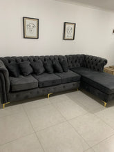Load image into Gallery viewer, L shaped chesterfield R8999
