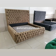 Load image into Gallery viewer, Queen Chesterfield Sleighbed
