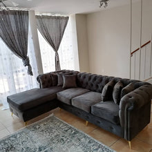 Load image into Gallery viewer, L shaped chesterfield R8999
