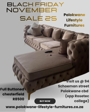 Load image into Gallery viewer, Full Buttoned Chesterfield 3m x 1.8m
