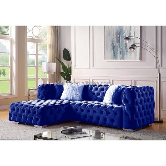 Antonio Full buttoned chesterfield couch